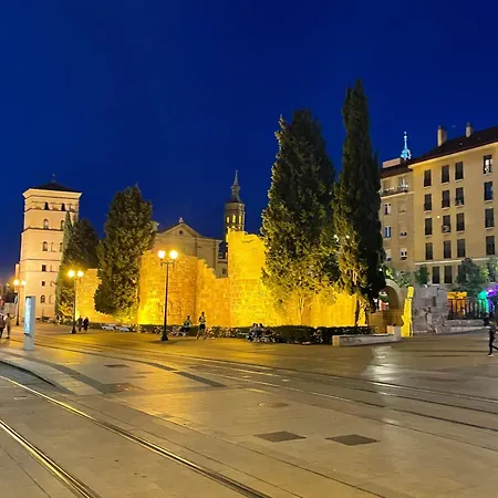 Atico Junto A Mercado Central, Con Parking Gratis * Zaragoza