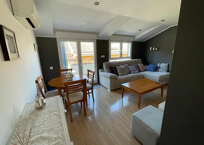 Atico Junto A Mercado Central, Con Parking Gratis * Сарагоса